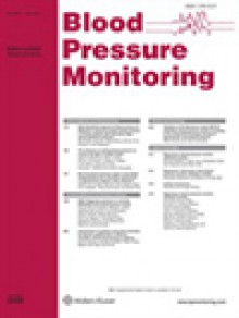 Blood Pressure Monitoring期刊