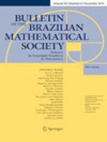 Bulletin Of The Brazilian Mathematical Society期刊