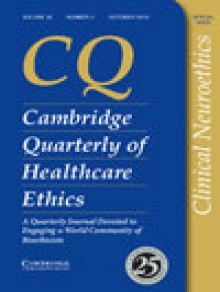 Cambridge Quarterly Of Healthcare Ethics期刊