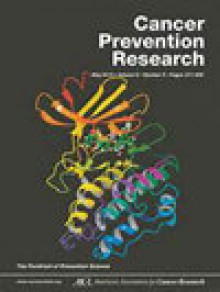 Cancer Prevention Research期刊