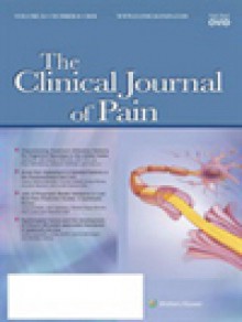 Clinical Journal Of Pain期刊