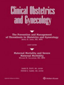 Clinical Obstetrics And Gynecology期刊