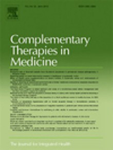 Complementary Therapies In Medicine期刊