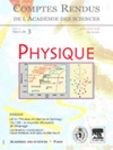 Comptes Rendus Physique期刊