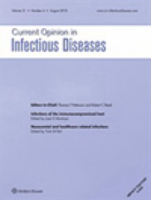 Current Opinion In Infectious Diseases期刊