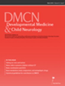 Developmental Medicine And Child Neurology期刊