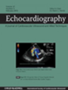 Echocardiography-a Journal Of Cardiovascular Ultrasound And Allied Techniques期刊