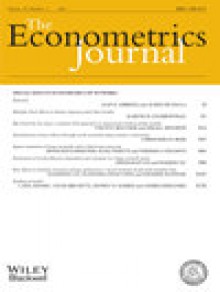 Econometrics Journal期刊