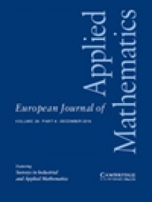 European Journal Of Applied Mathematics期刊