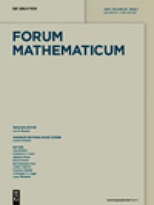 Forum Mathematicum期刊