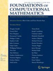 Foundations Of Computational Mathematics期刊