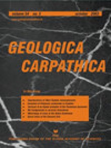 Geologica Carpathica期刊