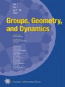 Groups Geometry And Dynamics期刊