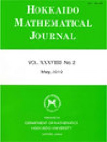 Hokkaido Mathematical Journal期刊