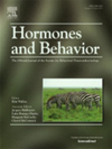 Hormones And Behavior期刊