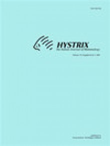 Hystrix-italian Journal Of Mammalogy期刊