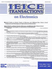 Ieice Transactions On Electronics期刊