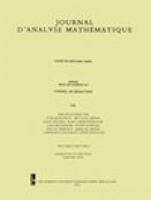 Journal D Analyse Mathematique期刊