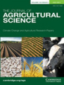 Journal Of Agricultural Science期刊