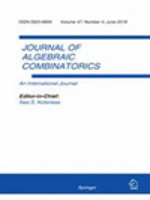 Journal Of Algebraic Combinatorics期刊