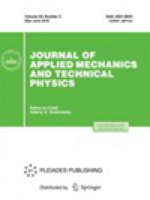 Journal Of Applied Mechanics And Technical Physics期刊