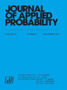 Journal Of Applied Probability期刊