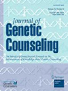 Journal Of Genetic Counseling期刊