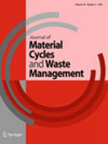 Journal Of Material Cycles And Waste Management期刊