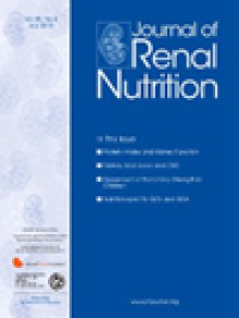 Journal Of Renal Nutrition期刊