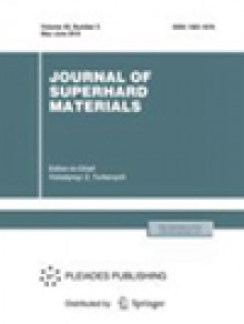 Journal Of Superhard Materials期刊