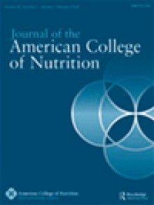 Journal Of The American College Of Nutrition期刊