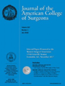 Journal Of The American College Of Surgeons期刊