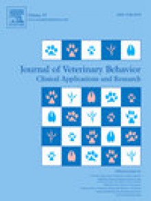 Journal Of Veterinary Behavior-clinical Applications And Research