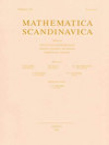 Mathematica Scandinavica