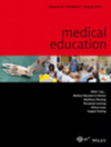 Medical Education期刊