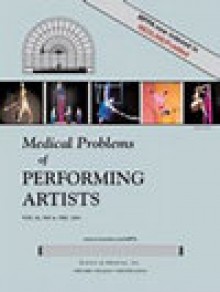 Medical Problems Of Performing Artists期刊