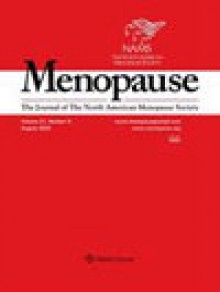 Menopause-the Journal Of The North American Menopause Society期刊