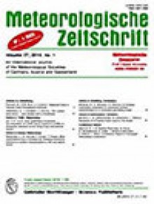 Meteorologische Zeitschrift期刊