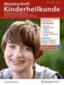 Monatsschrift Kinderheilkunde期刊