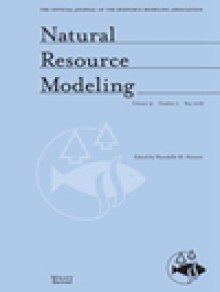 Natural Resource Modeling期刊