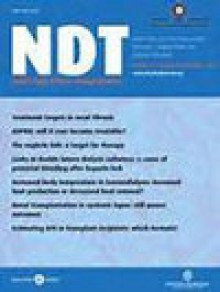 Nephrology Dialysis Transplantation期刊