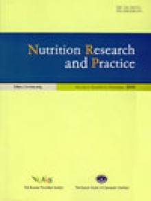 Nutrition Research And Practice期刊