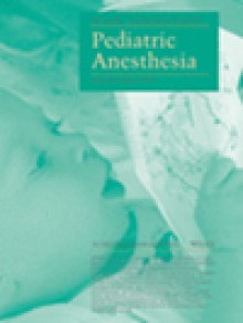 Pediatric Anesthesia期刊