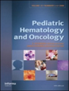 Pediatric Hematology And Oncology期刊