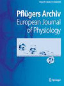 Pflugers Archiv-european Journal Of Physiology期刊