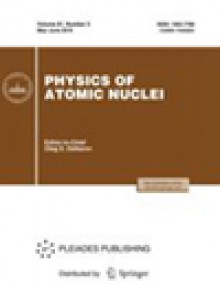 Physics Of Atomic Nuclei期刊