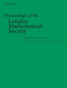 Proceedings Of The London Mathematical Society期刊