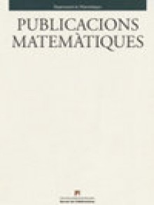 Publicacions Matematiques期刊