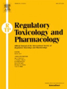 Regulatory Toxicology And Pharmacology期刊