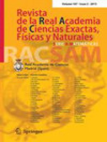 Revista De La Real Academia De Ciencias Exactas Fisicas Y Naturales Serie A-mate期刊